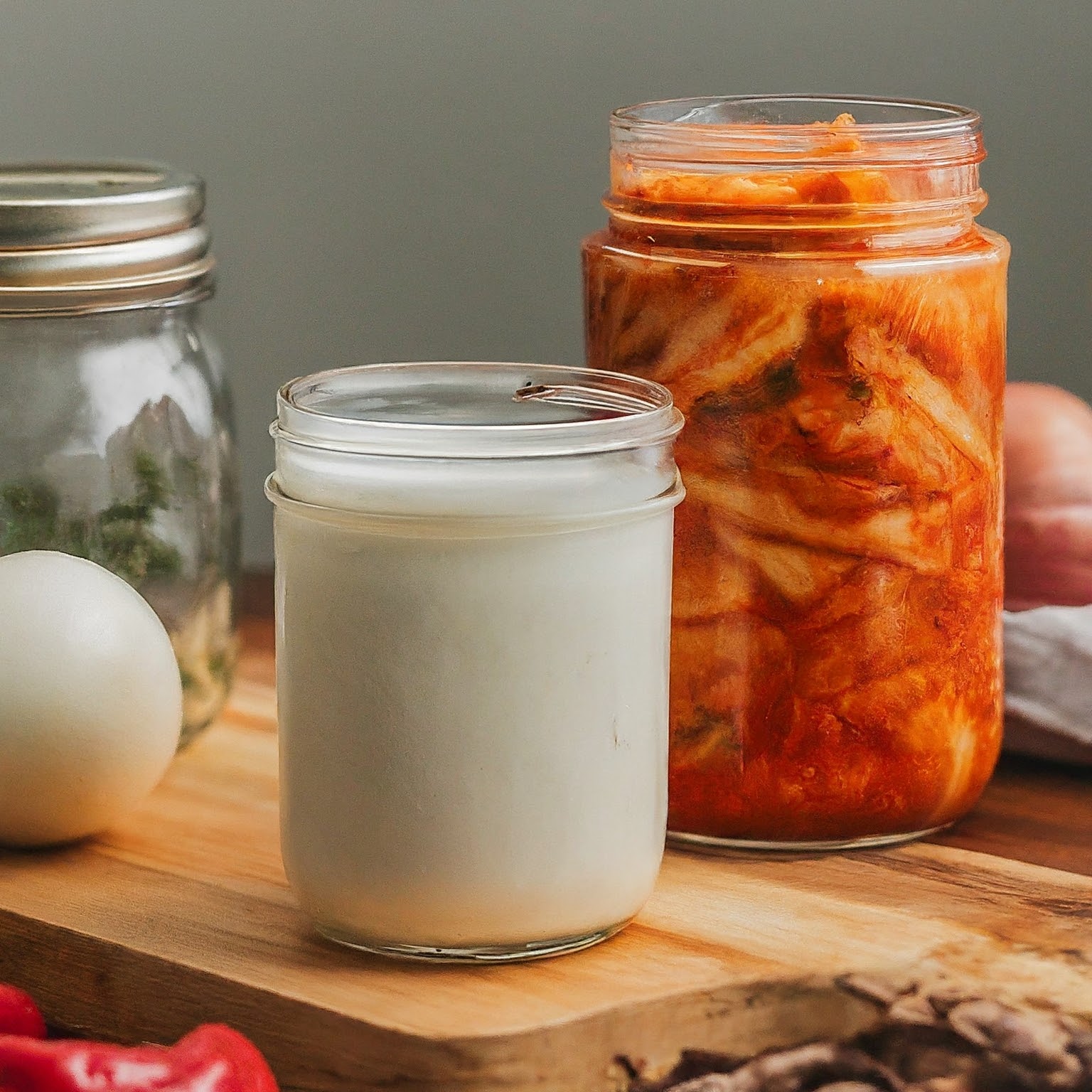 Making Yogurt and Kimchi at Home