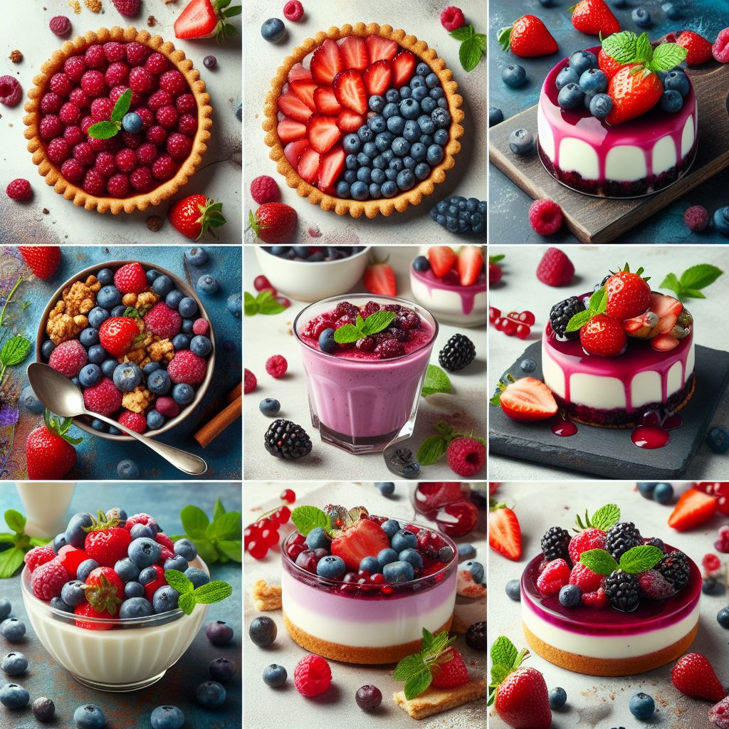 Delicious Desserts Starring Seasonal Berries