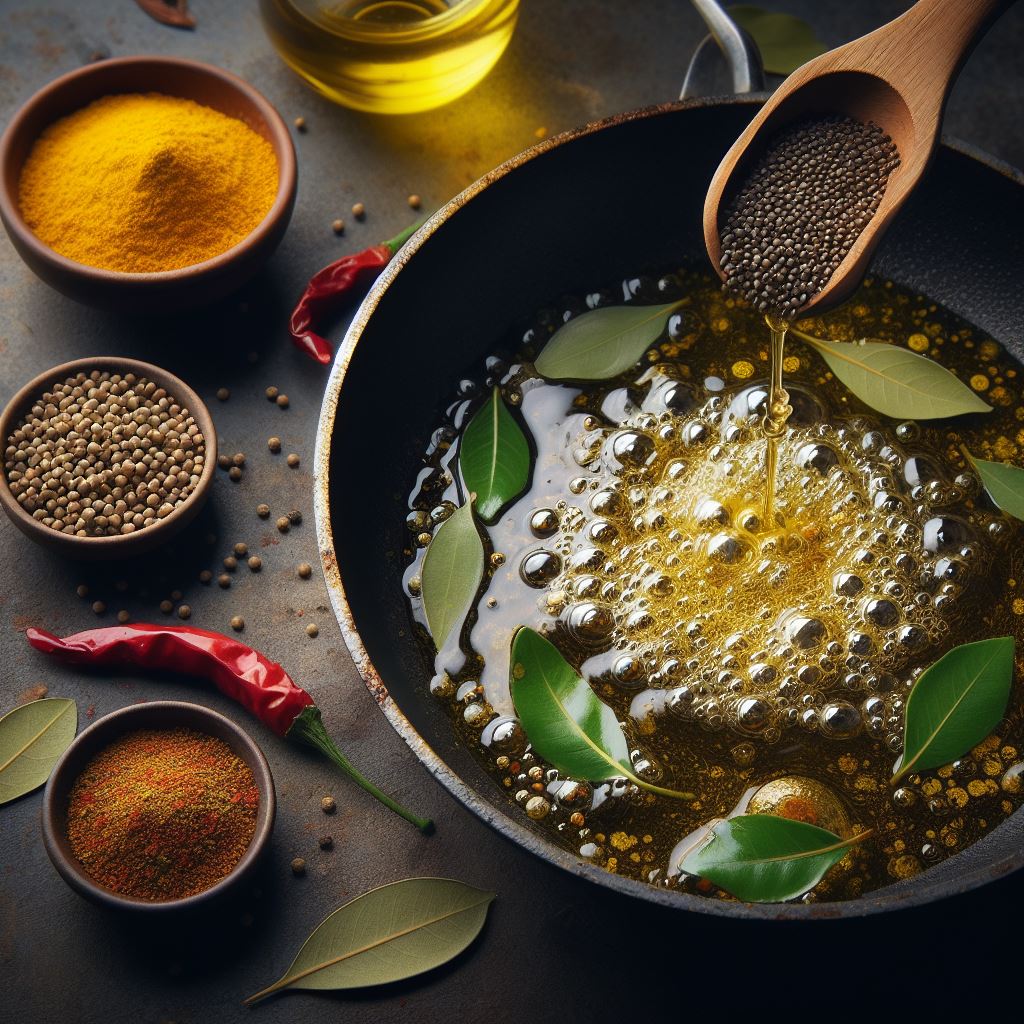 The Art of Tadka: Adding Flavor with Spluttering Spices